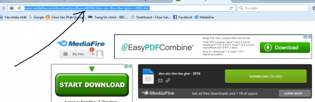 patse duong link vao trinh duyet